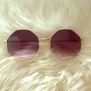 Octagon-Shaped Sunglasses